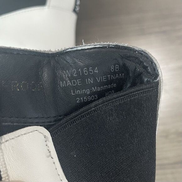 COLE HAAN | Original Grand White Leather Chelsea Boots Women's Sz 8B Waterproof - Picture 7 of 7